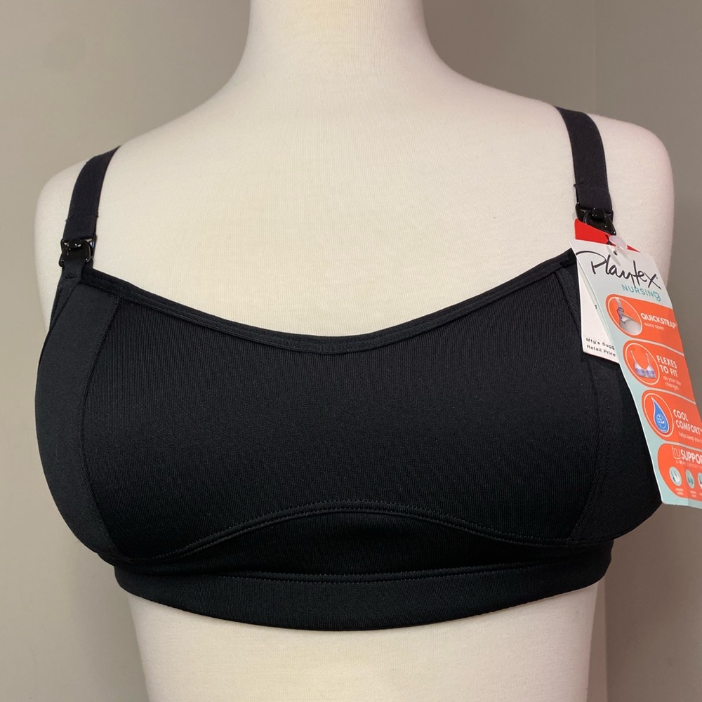 NWT Playtex Nursing Flex Fit Racerback Sports Bra Size XS